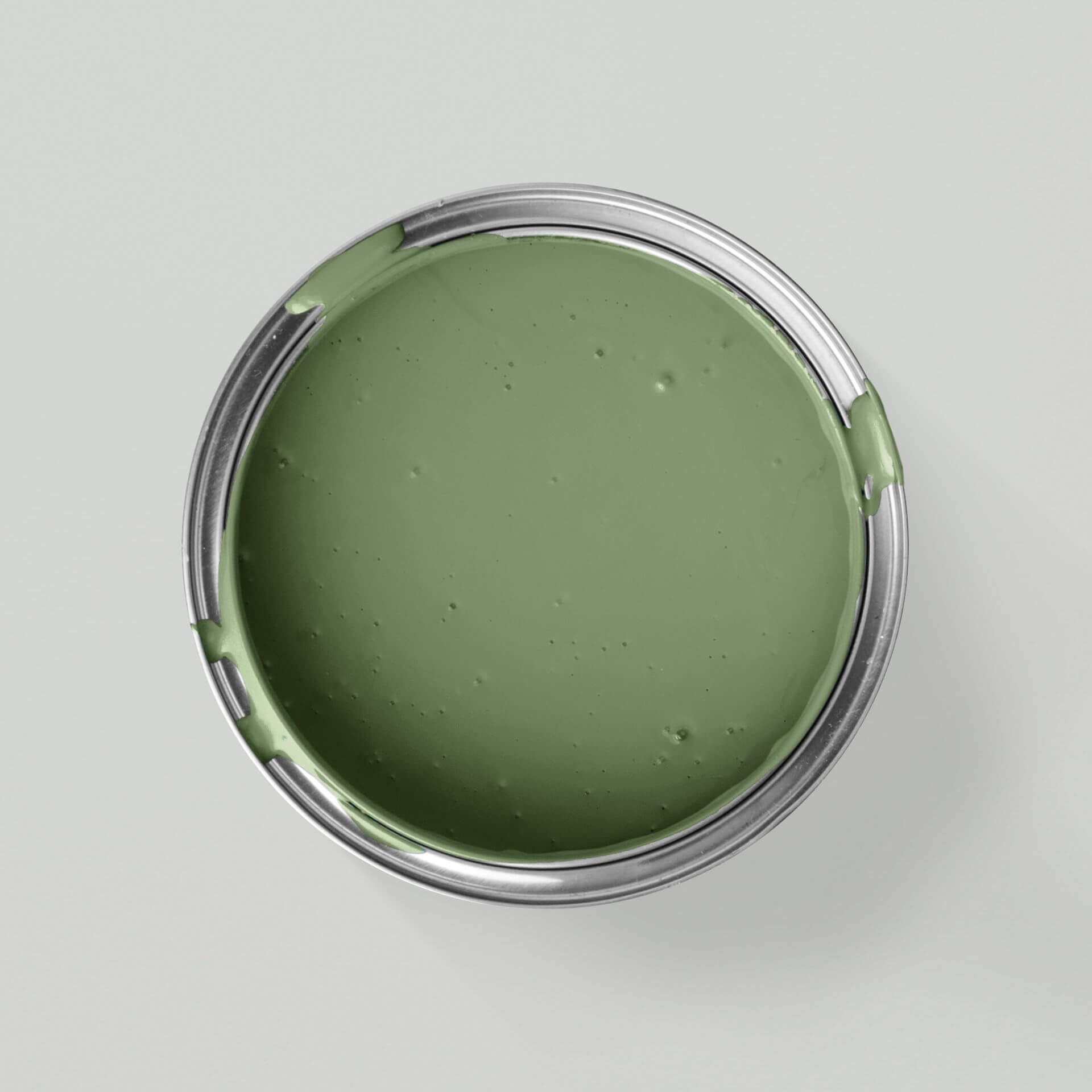 MissPompadour Groen met Olijf - Duurzame eco muurverf 2.5L