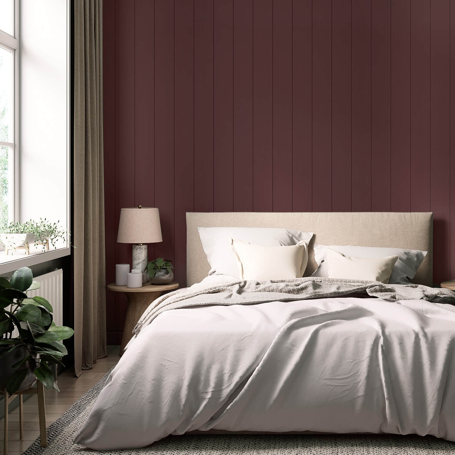 MissPompadour Red with Merlot - The Valuable Wall Paint 1L