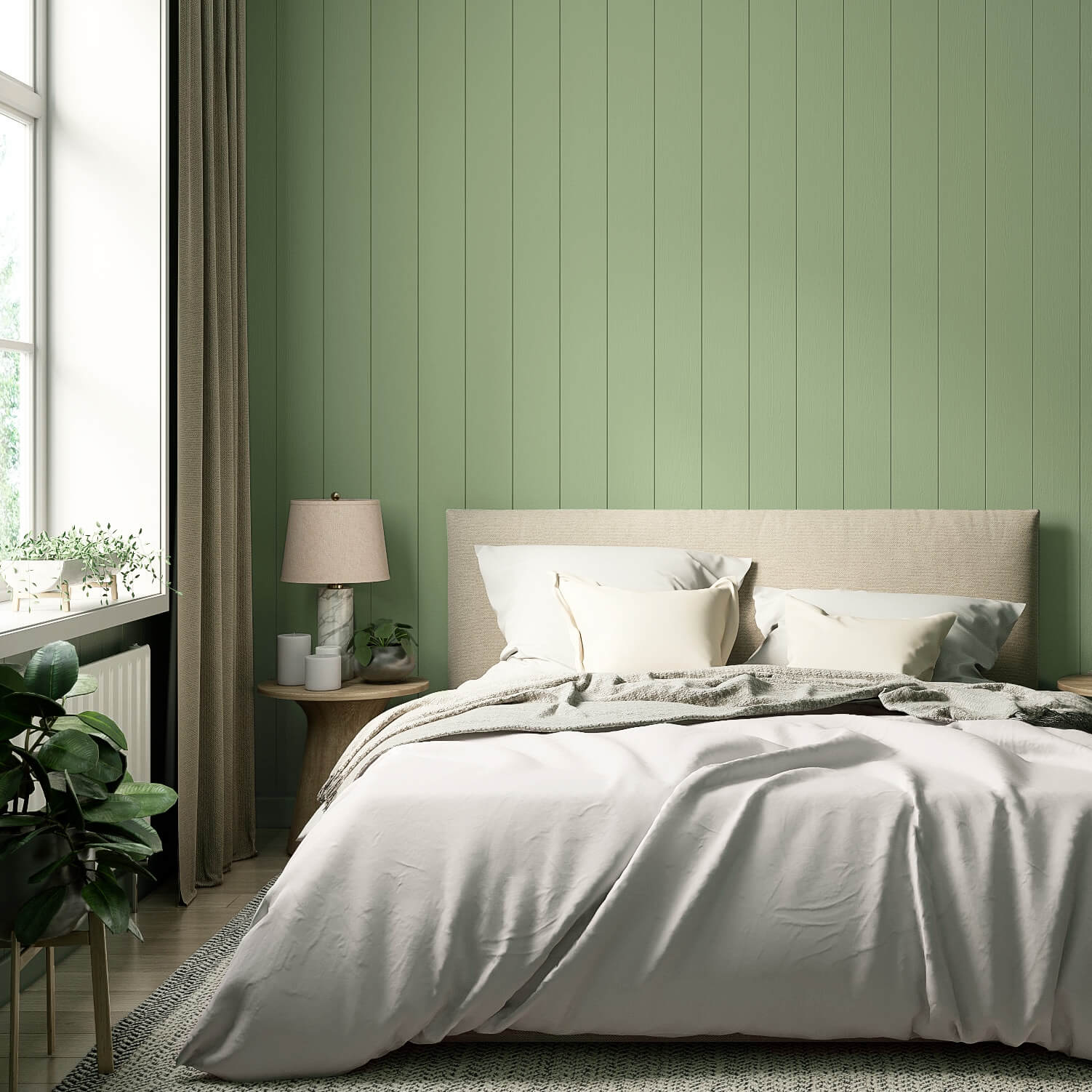 MissPompadour Green with Matcha - The Functional Wall Paint 1L