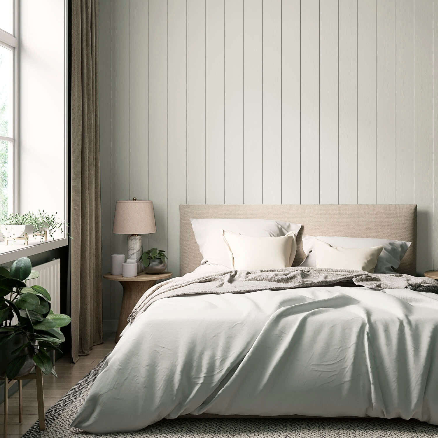 MissPompadour Beige mit homeheartmade - The Functional Wall Paint 1L