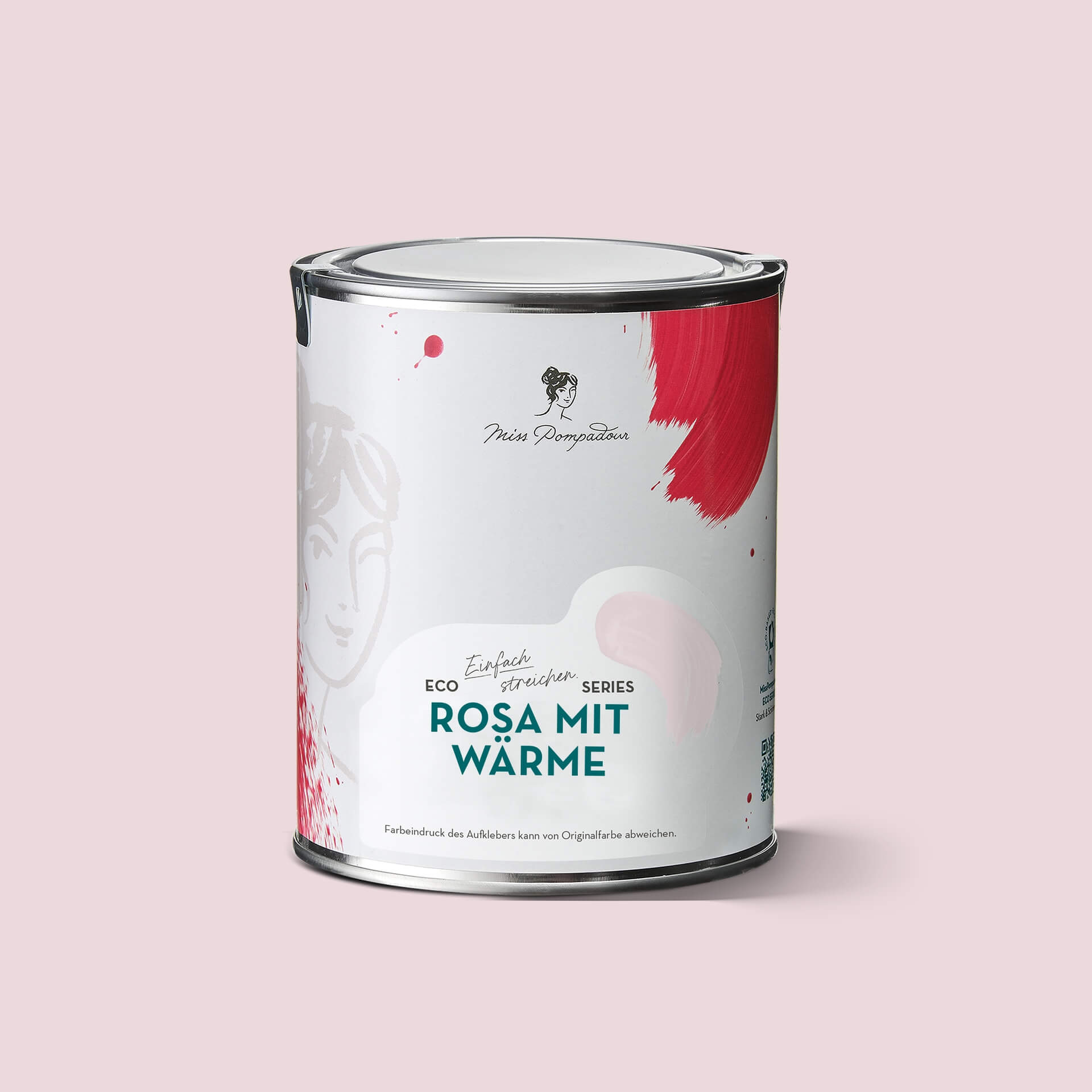 MissPompadour Rosa mit Wärme - Die Wertvolle 2.5L