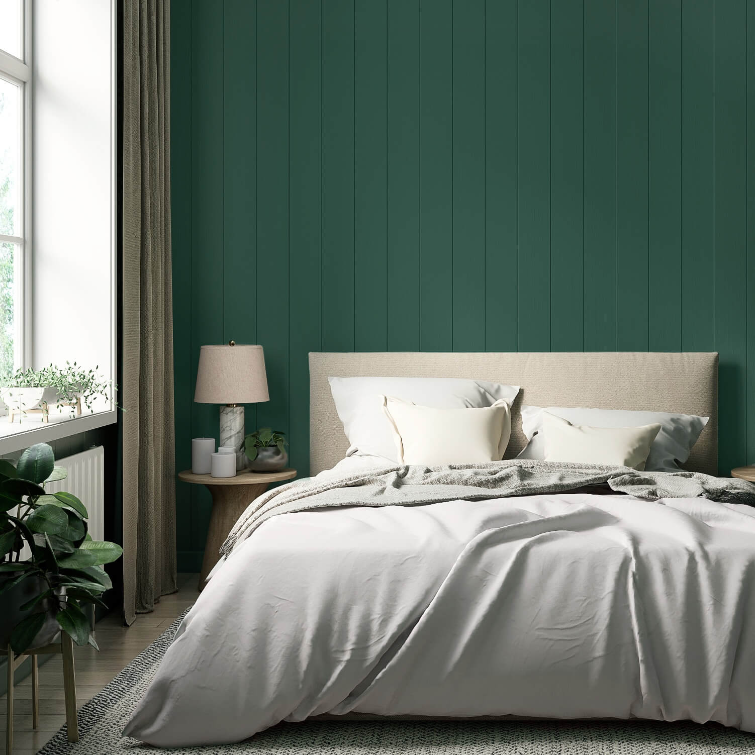 MissPompadour Green with Forest - The Valuable Wall Paint 1L