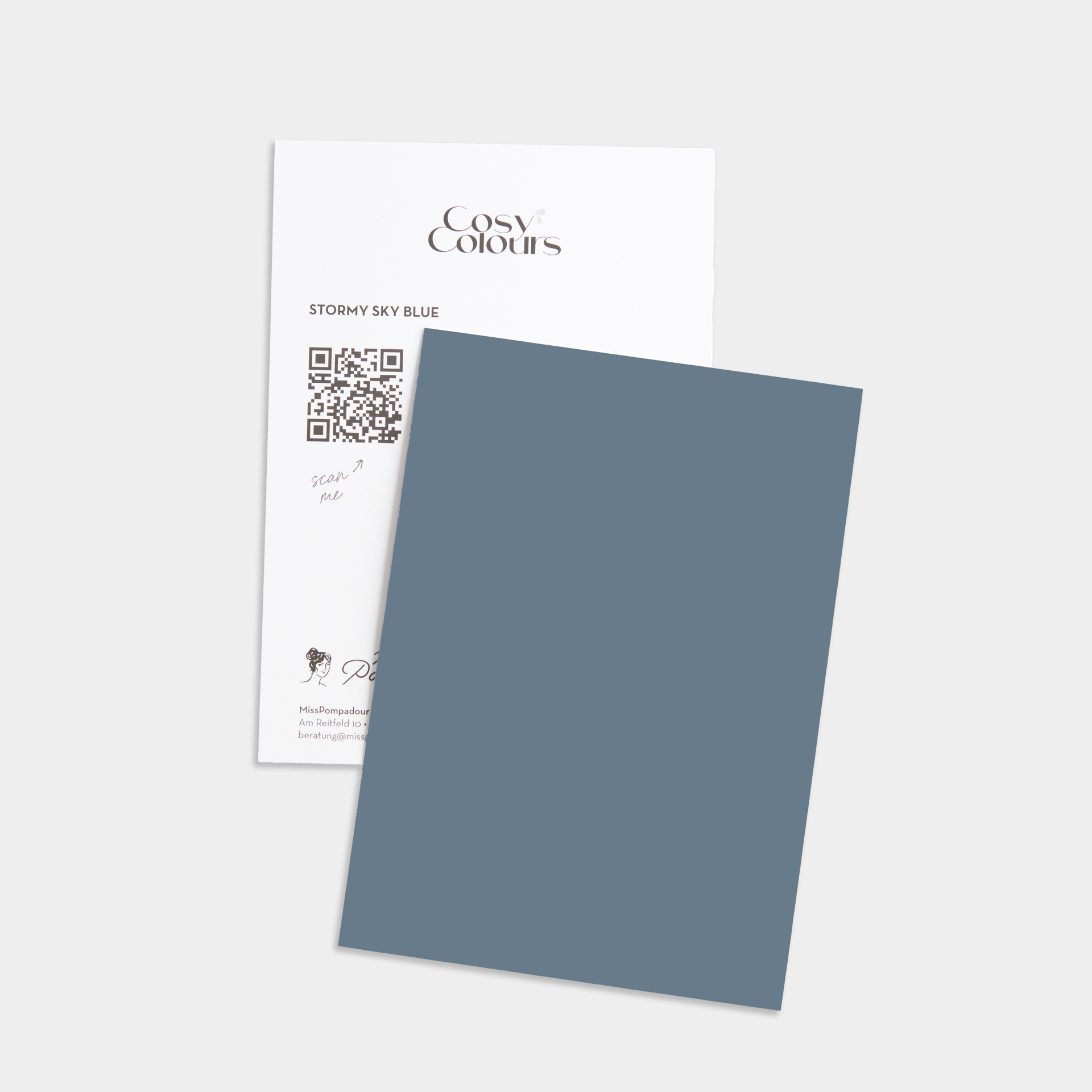 Preview Image 5 for CosyColours Stormy Sky Blue chalk paint
