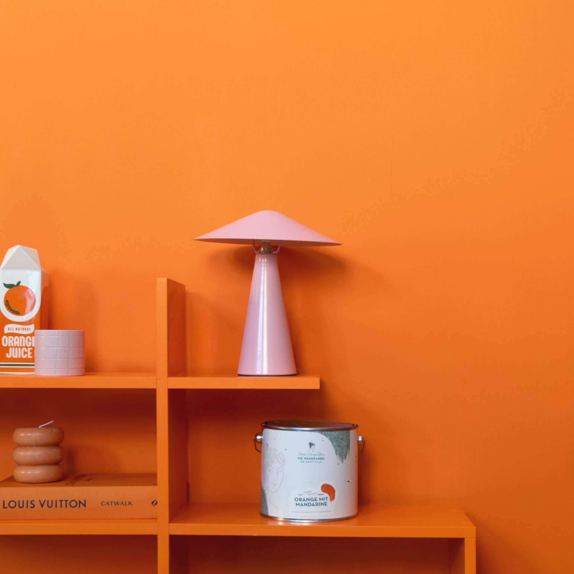 MissPompadour Orange with Tangerine - The Functional Wall Paint 1L