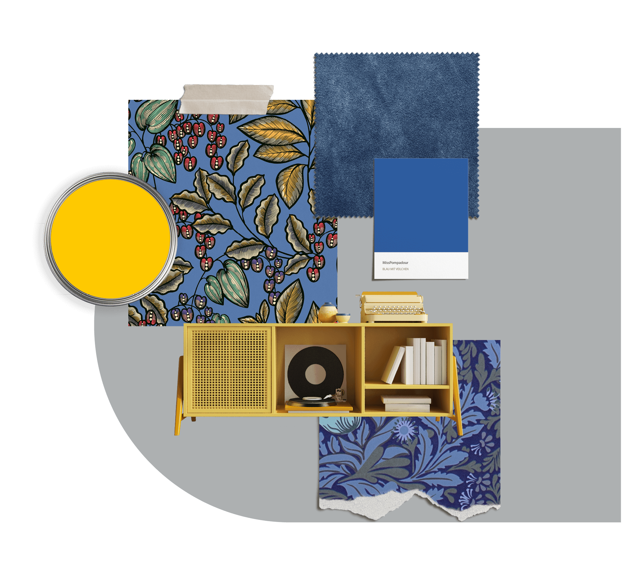 Farbpalette Eklektisch