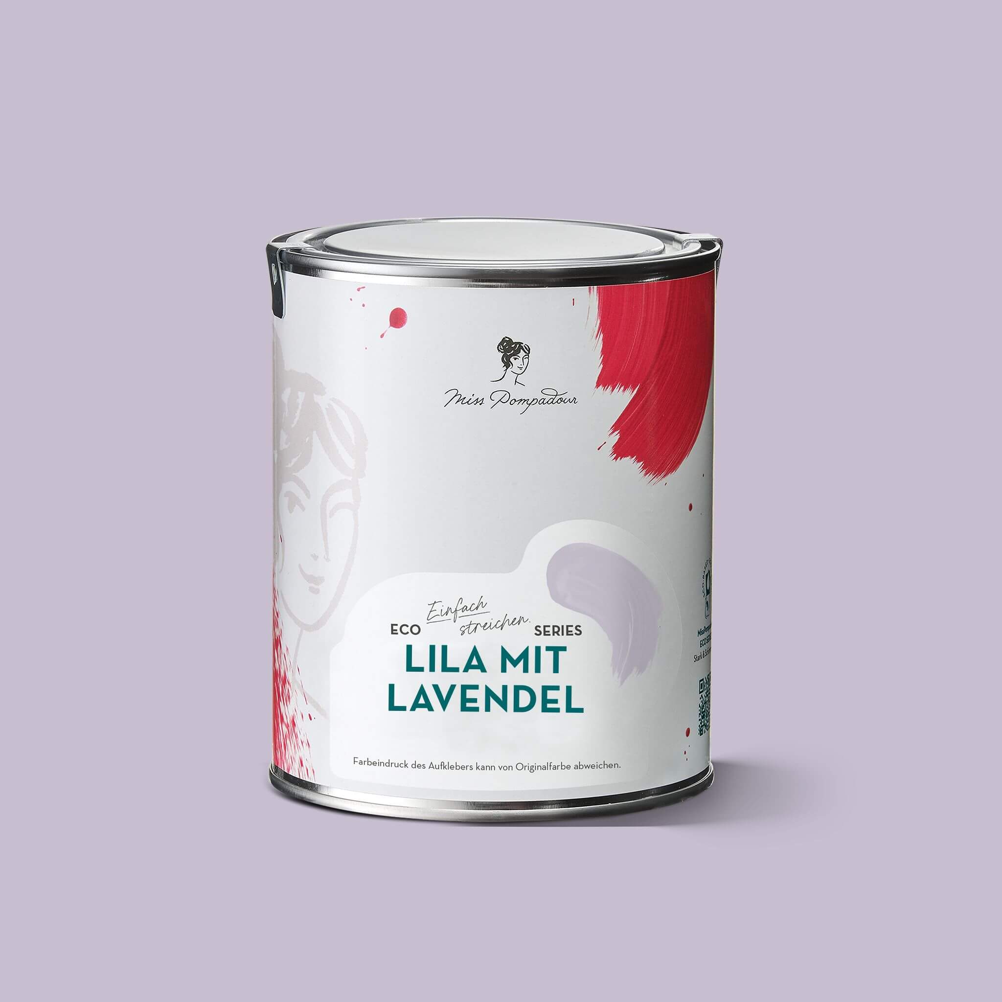 MissPompadour Lila mit Lavendel - Sanft & Matt 2.5L