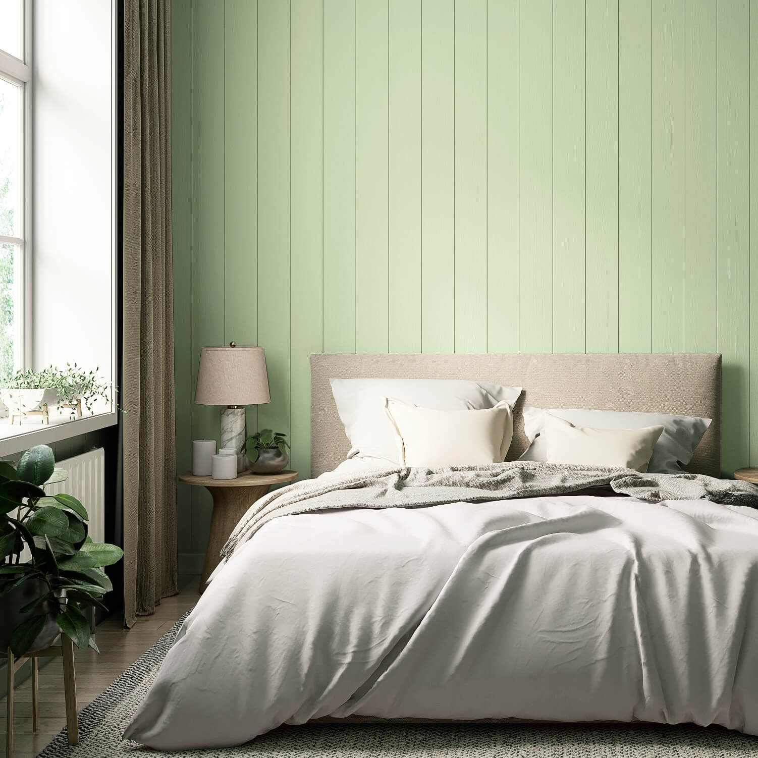 MissPompadour Green with Birch - The Valuable Wall Paint 2.5L