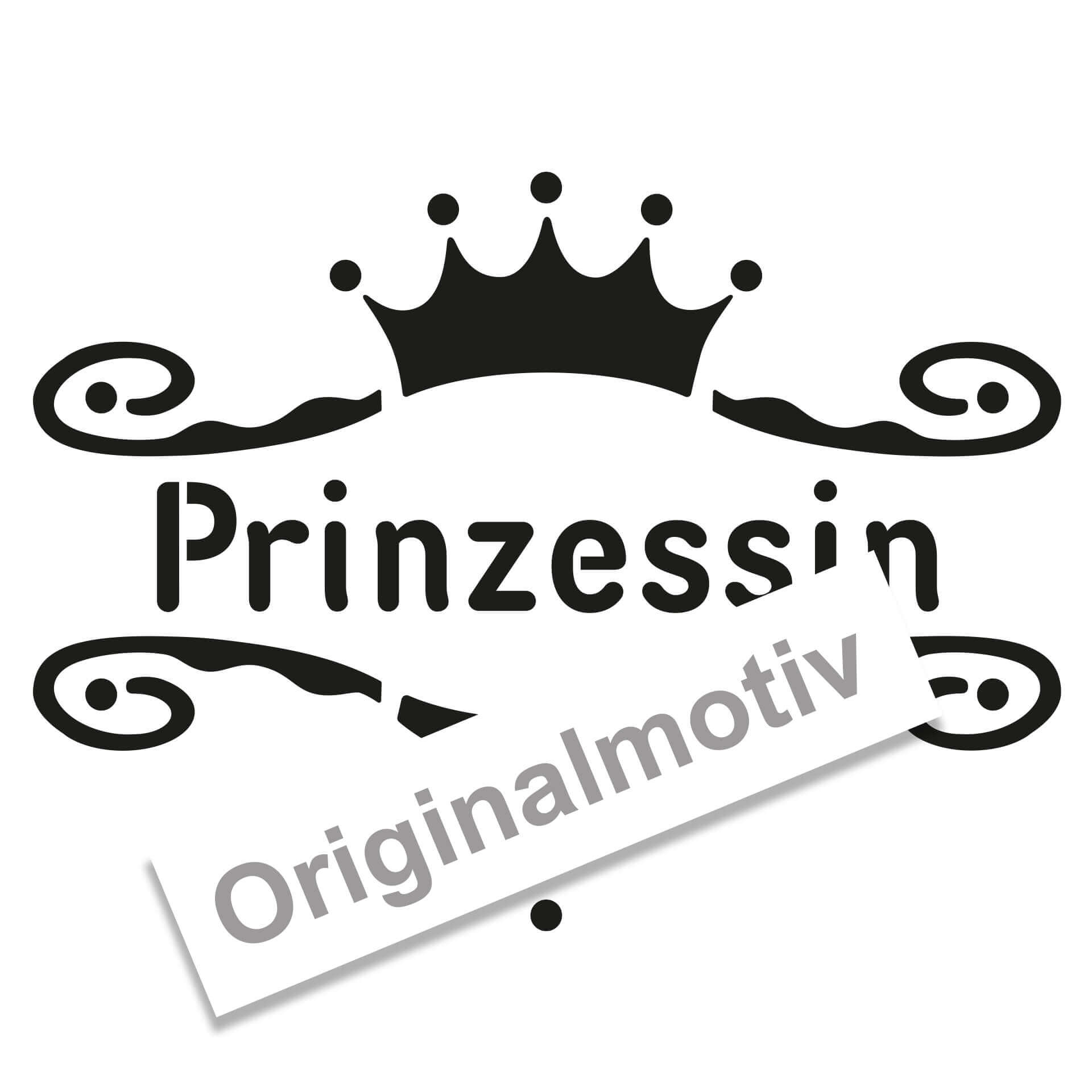 MissPompadour Kreativ Schablone Prinzessin - 27cm