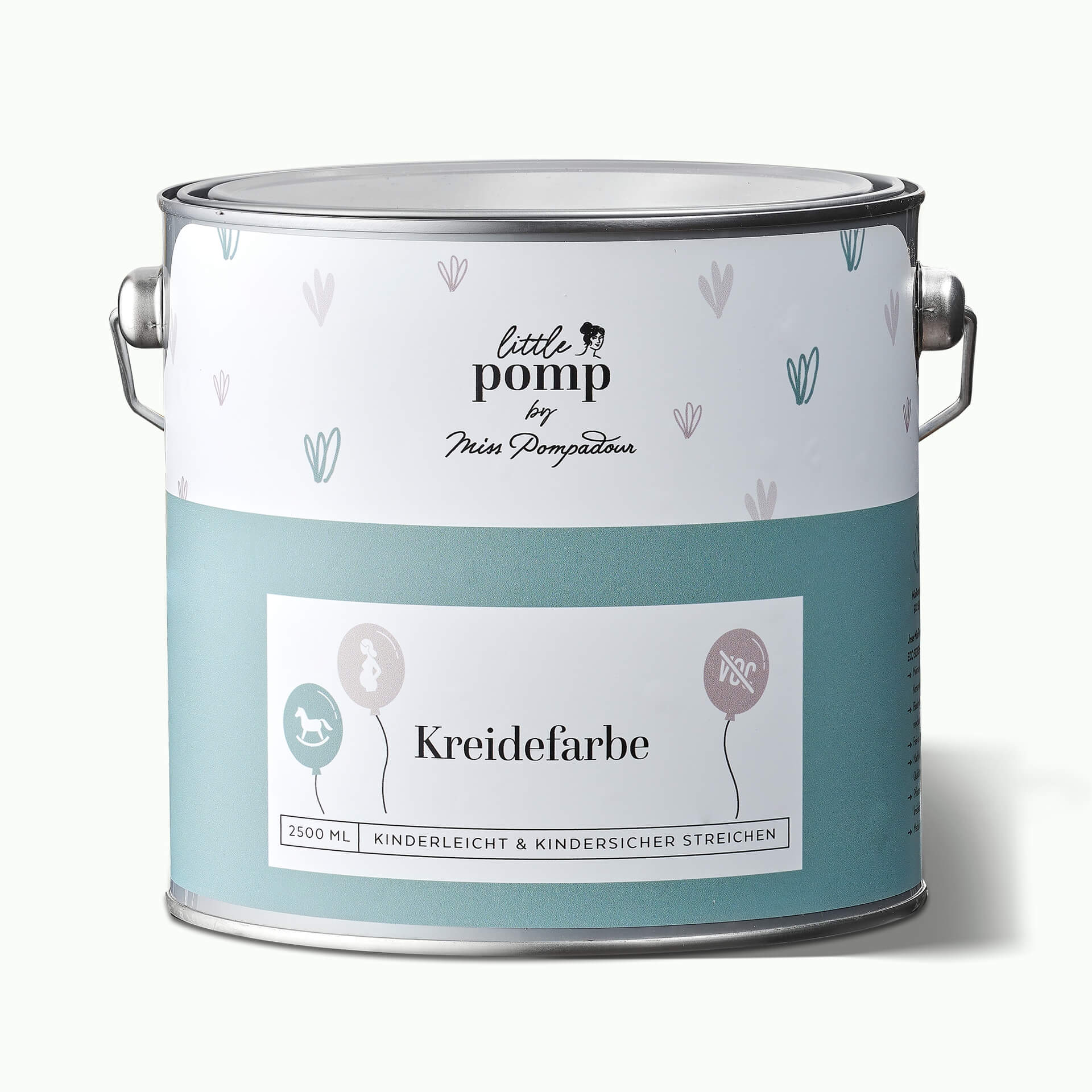 LittlePomp Weiß & Freundlich - Kreidefarbe 2.5L