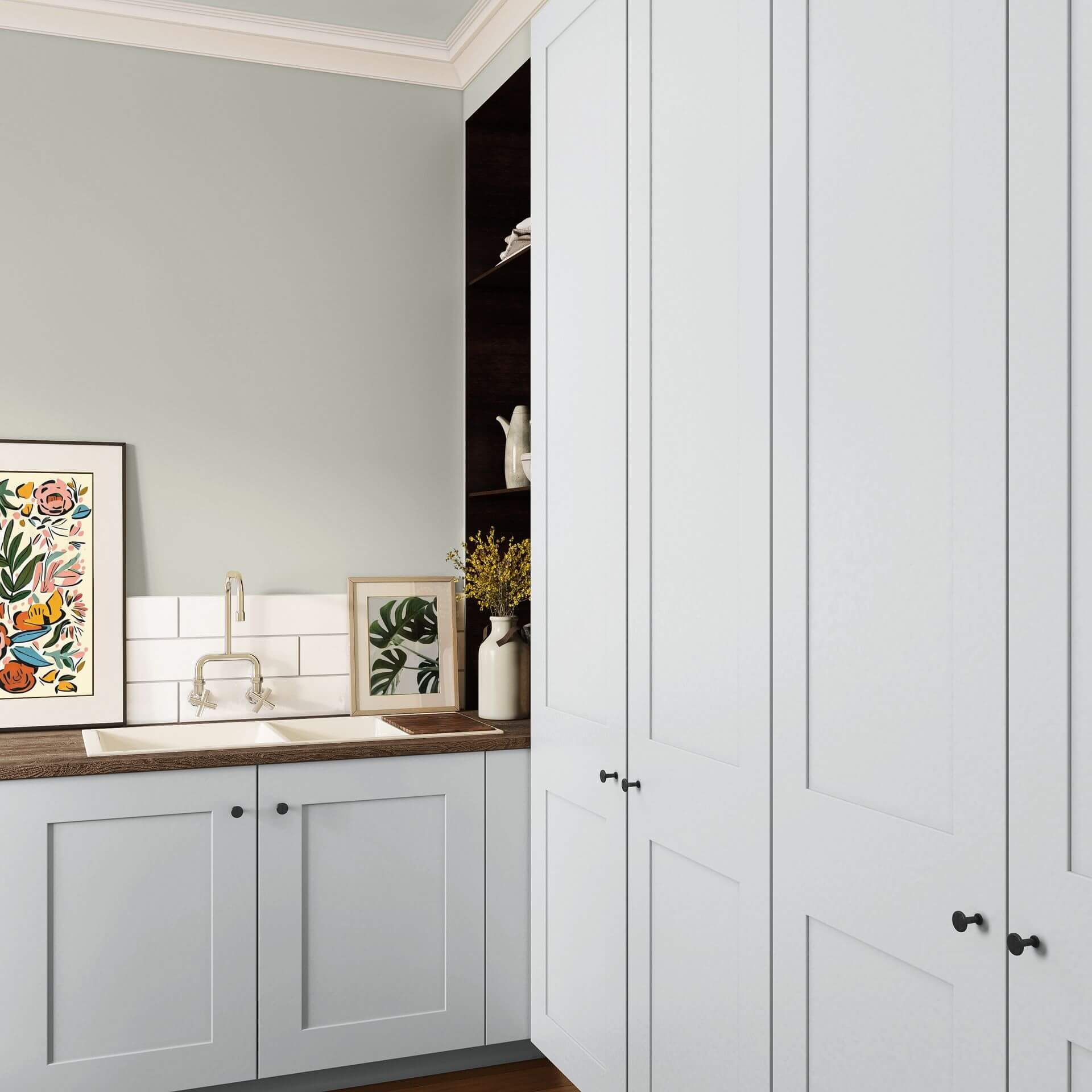 MissPompadour White with Character - The Valuable Wall Paint 1L