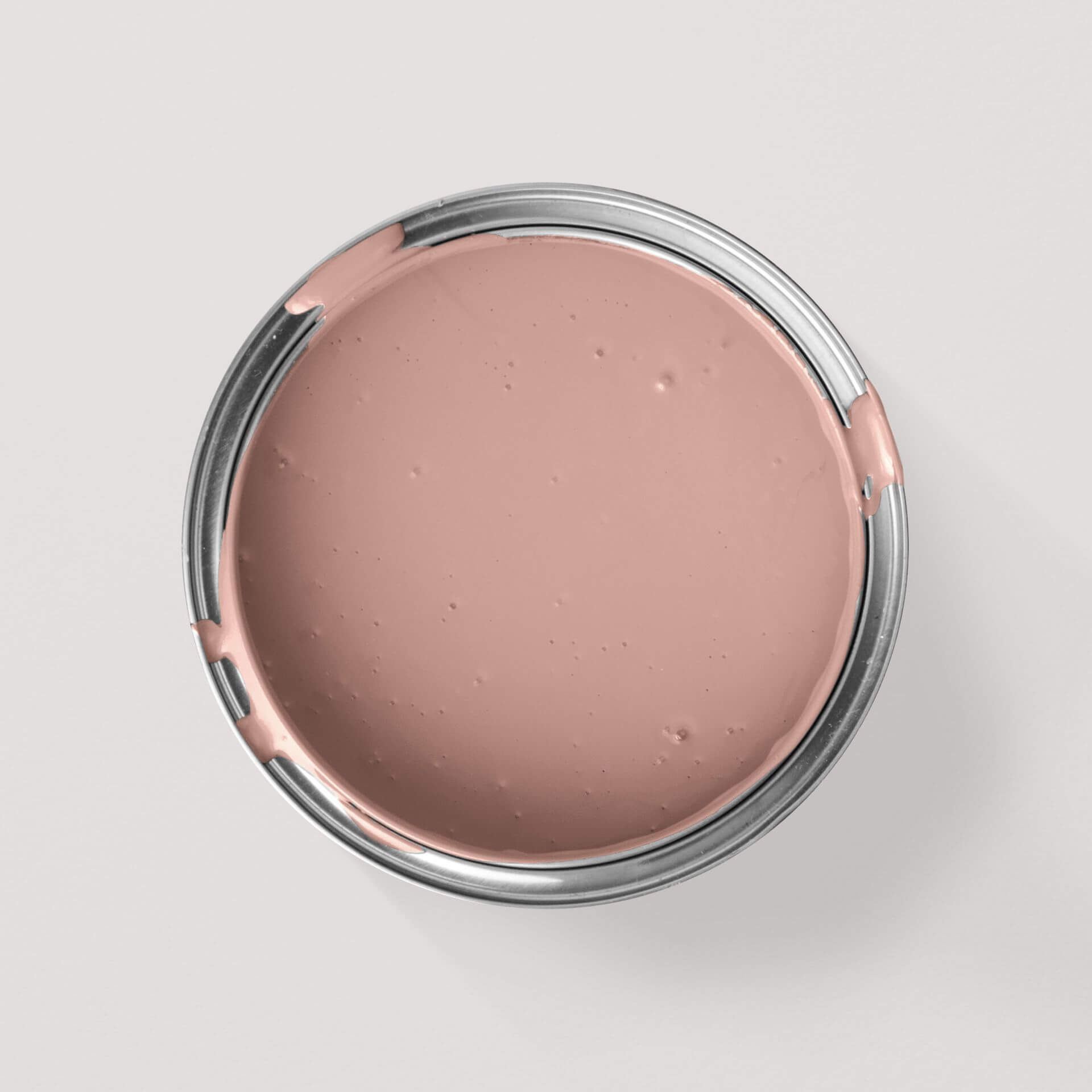 MissPompadour Rose avec Marron - Peinture murale lavable 1L