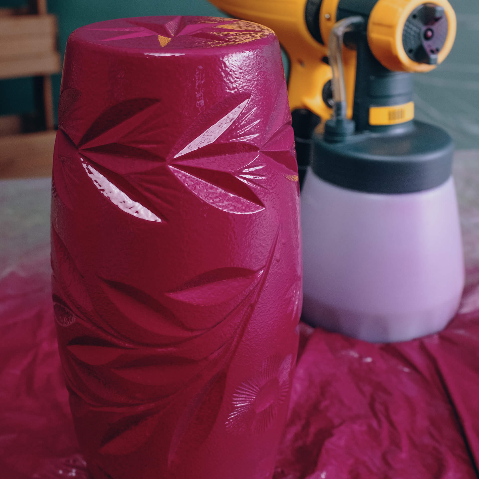 MissPompadour Rot mit Merlot - Sanft & Matt 1L