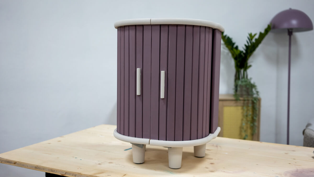 IKEA Hack De la boîte à pain à la table de nuit MissPompadour