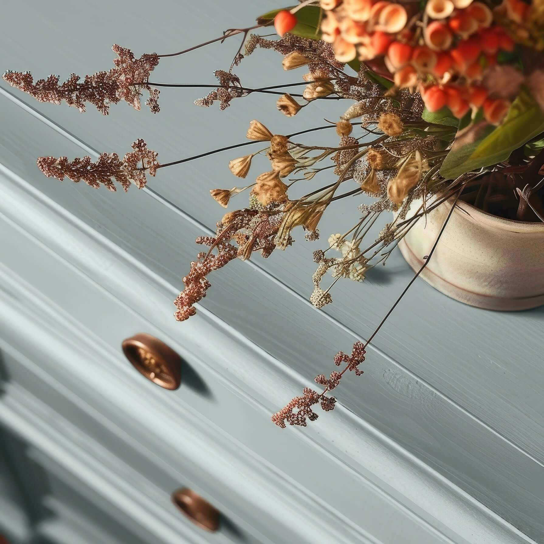 CosyColours Relaxed Green chalk paint 750ml, varnish Matt