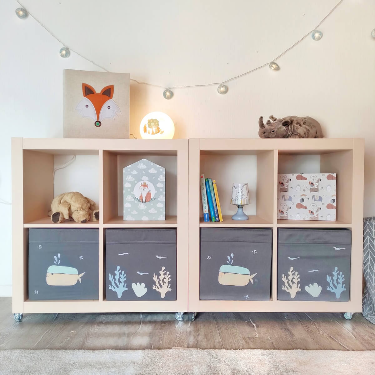 Paint Kallax Shelf ☆ Tips & Inspiration MissPompadour