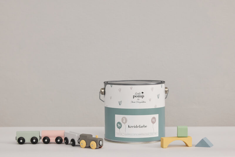 Nontoxic paint for children's furniture LittlePomp MissPompadour
