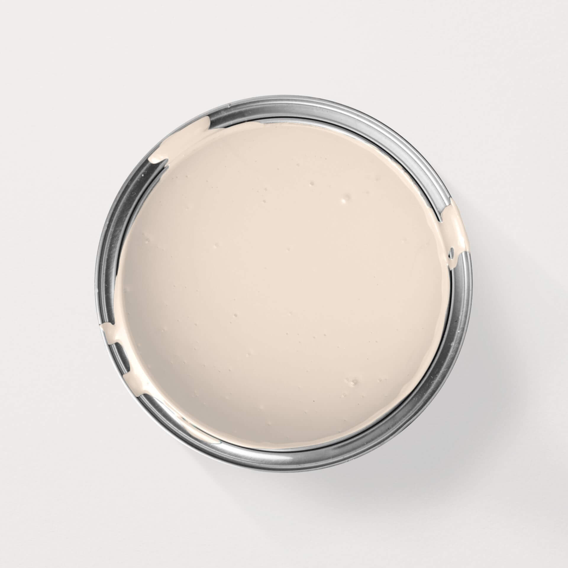 Weiß mit Puder - Nachhaltige Wandfarbe