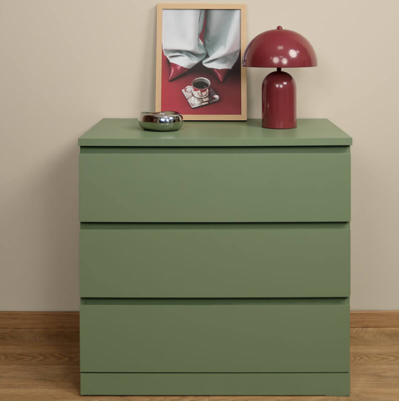 Painting a MALM chest of drawers: Instructions | MissPompadour