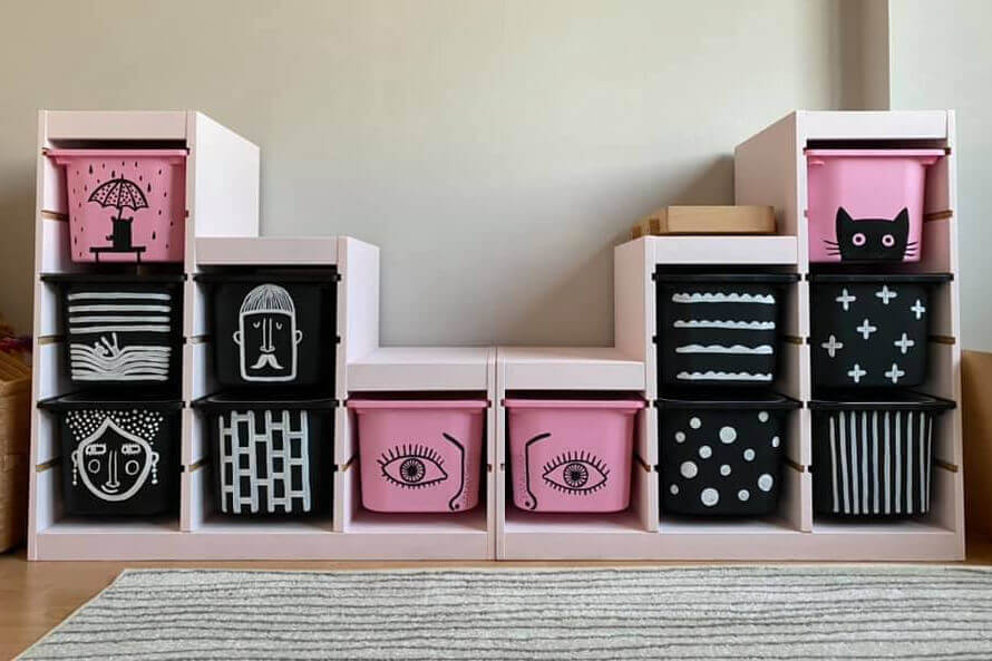 Paint Kallax Shelf ☆ Tips & Inspiration MissPompadour