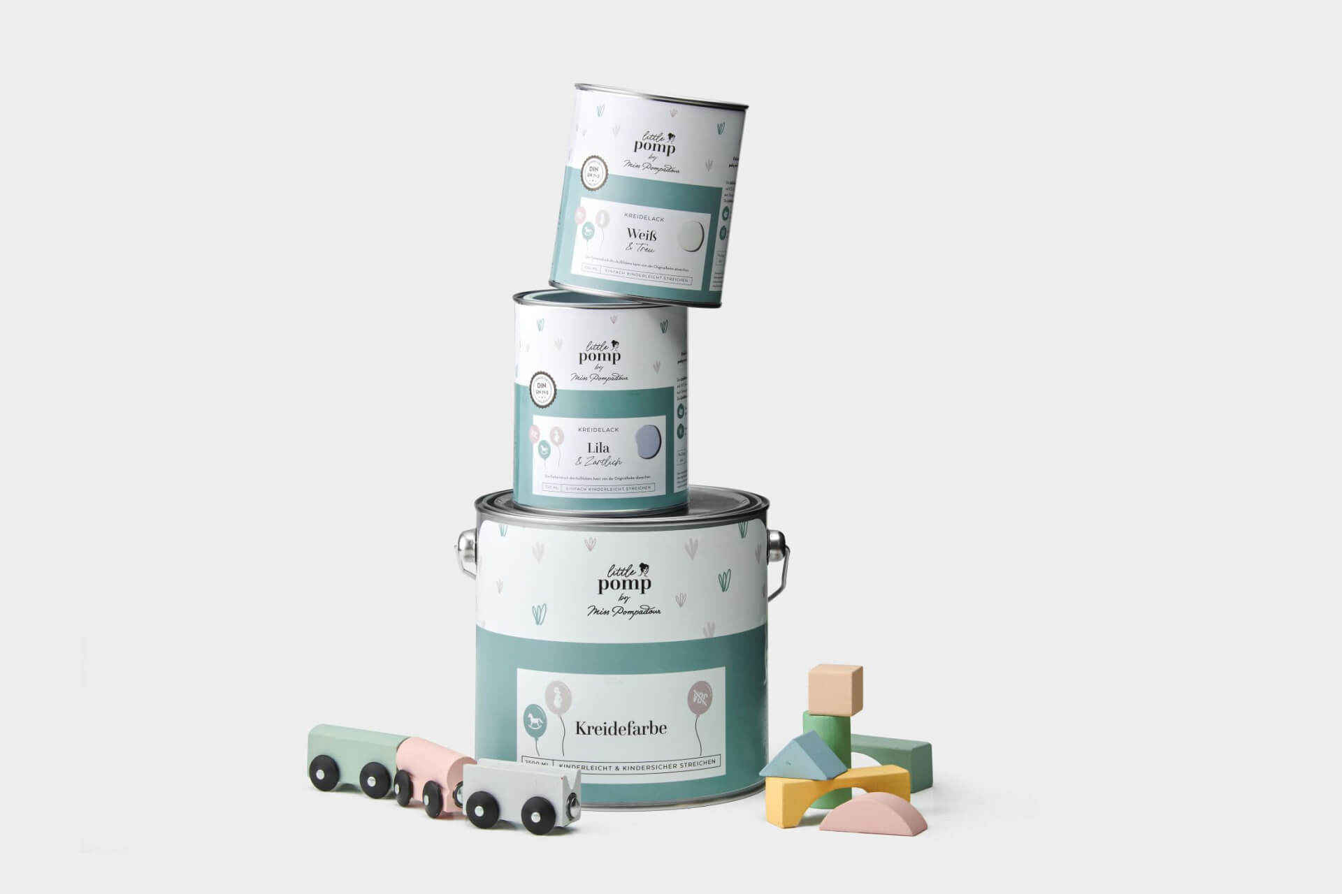 Nontoxic paint for children's furniture LittlePomp MissPompadour