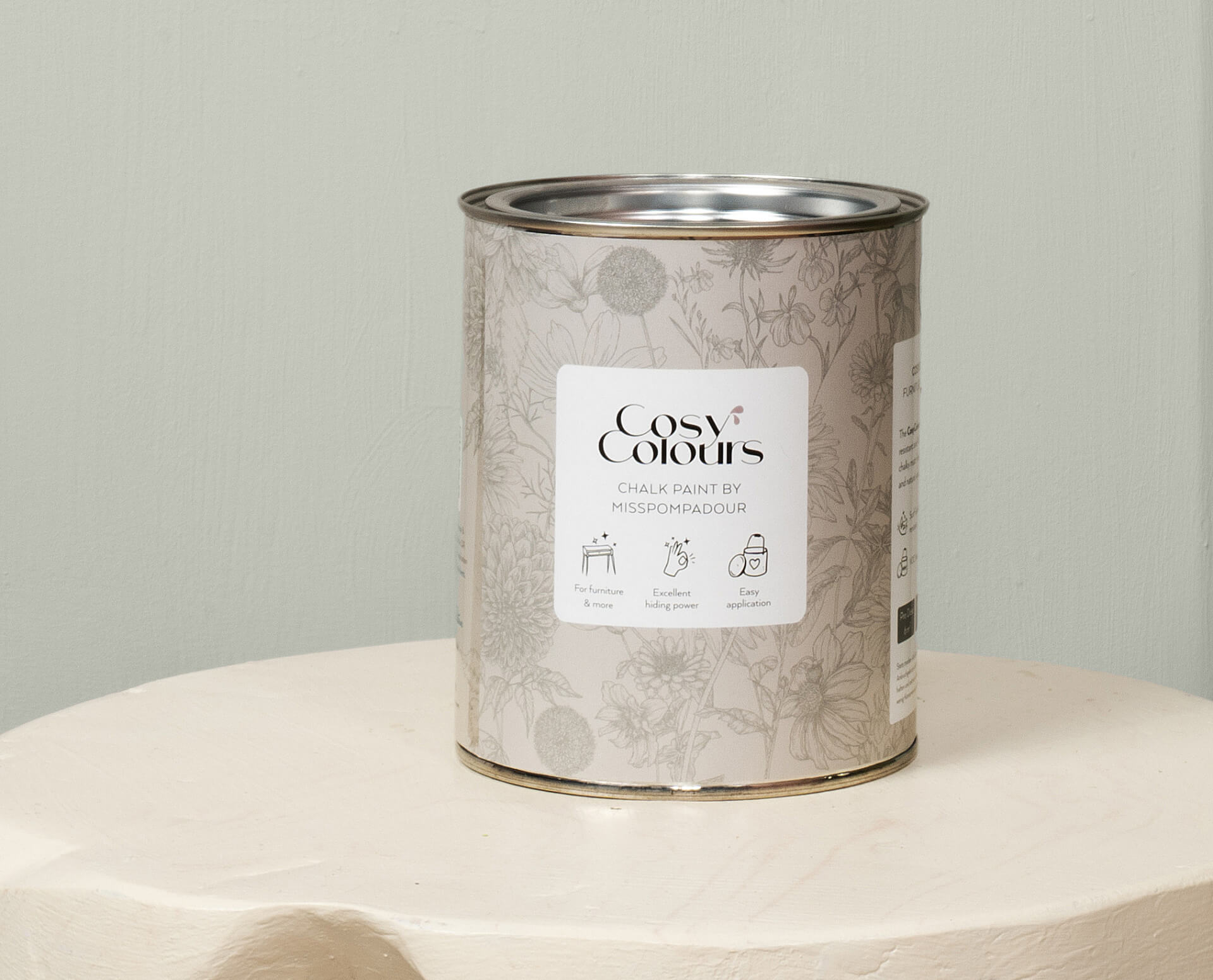 My COLOR Room Shabby Chic (Rosenholz - 190 Ml) Kreidefarbe Für Möbel