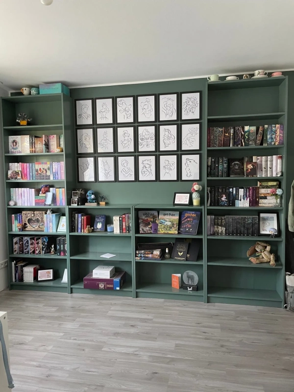 BILLY shelf hack: Redesigning an IKEA shelf| MissPompadour