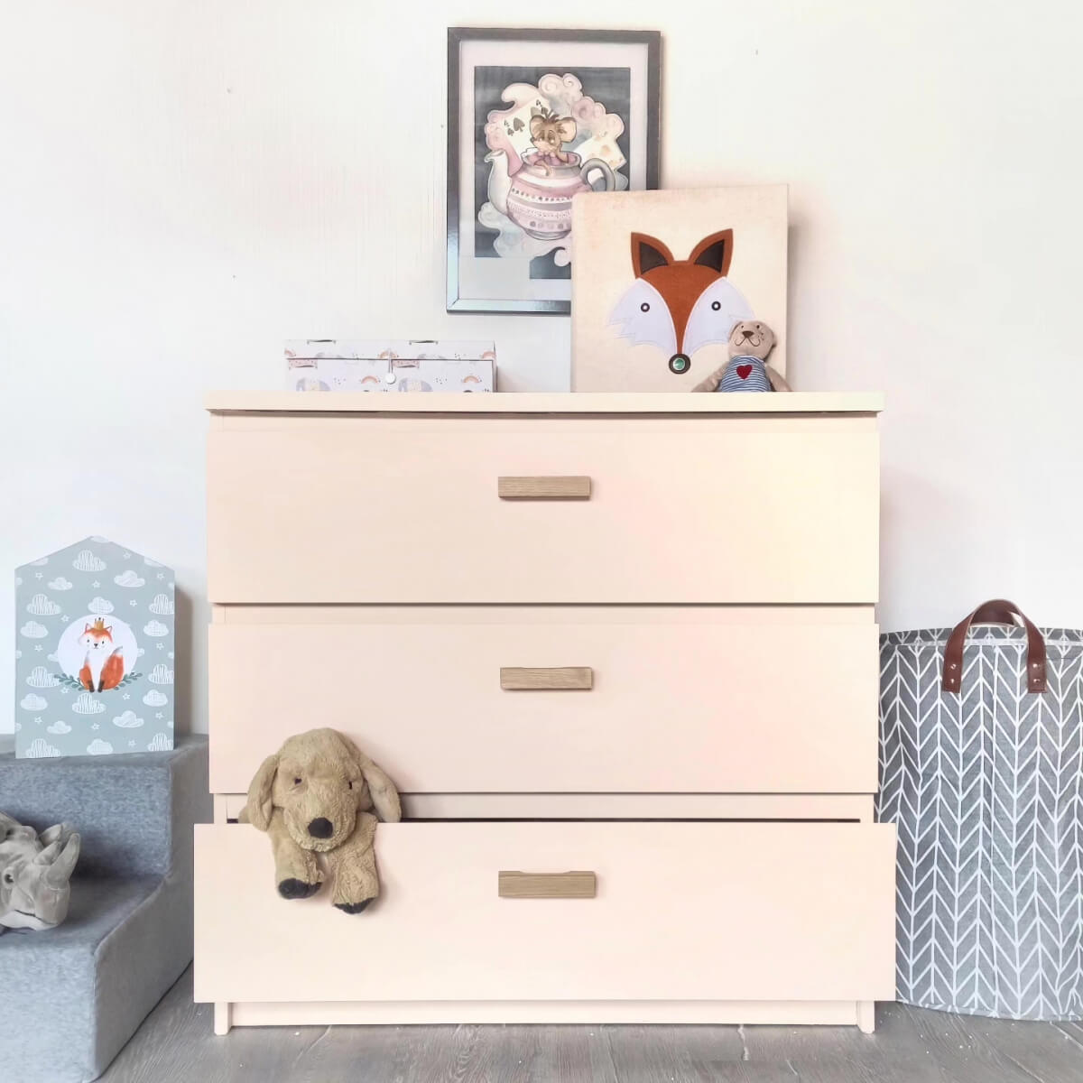 Painting a MALM chest of drawers Instructions MissPompadour