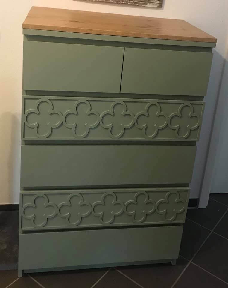 Painting a MALM chest of drawers Instructions MissPompadour