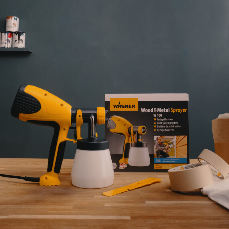 WAGNER Wood&Metal Sprayer W 100 MissPompadour DE