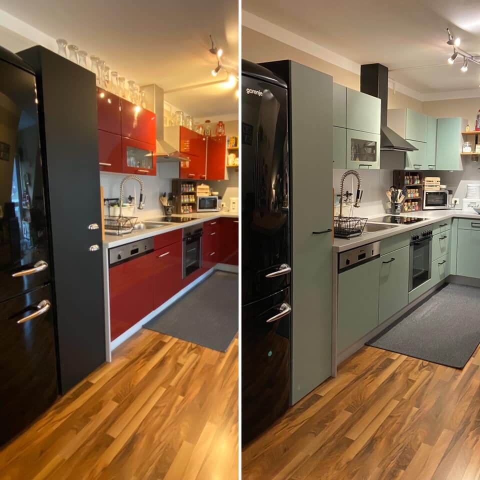 Hochglanzmöbel einfach streichen MissPompadour